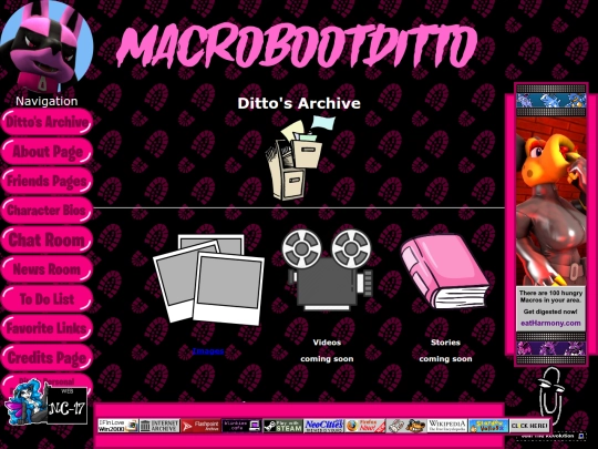 archive screenshot