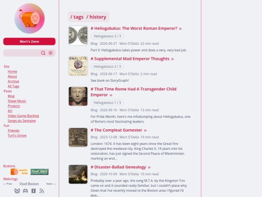 tags/history screenshot
