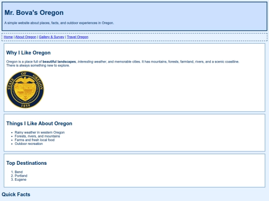 index screenshot