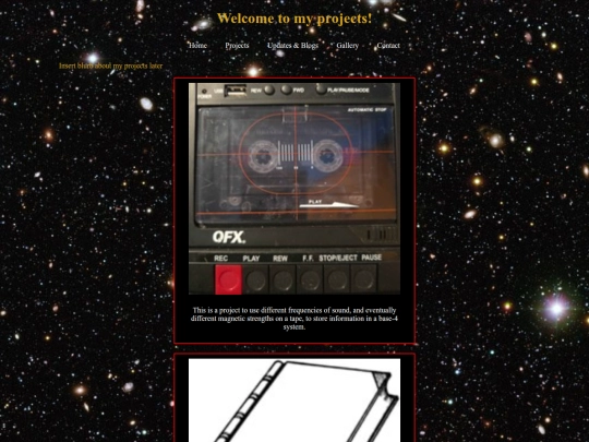 projects screenshot