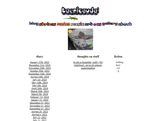 blog screenshot