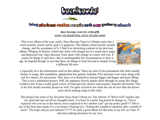 daysbecomeyears screenshot