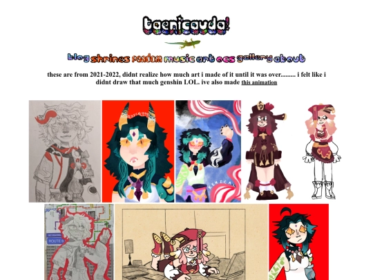 genshinfanart screenshot