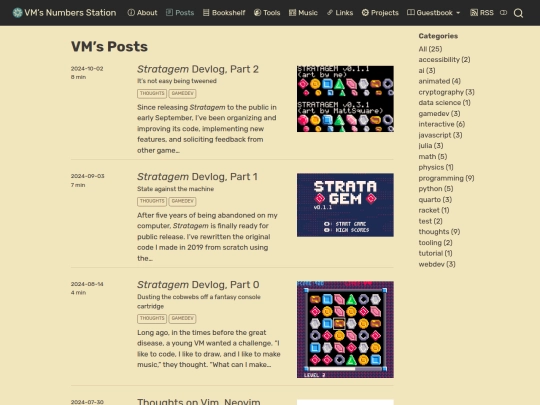 posts screenshot