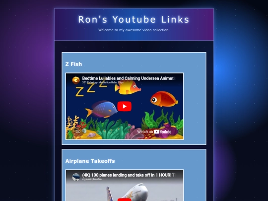 ronyoutube screenshot