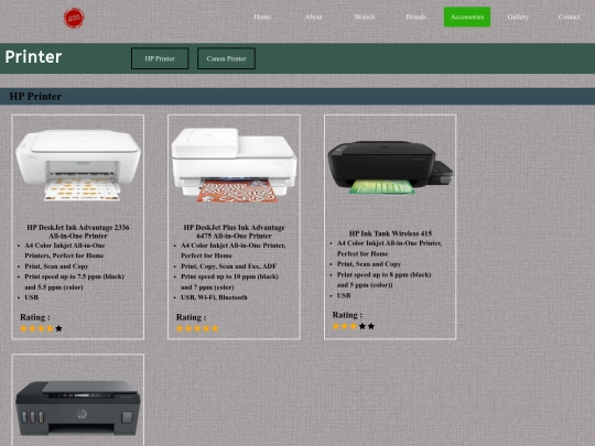 printer screenshot