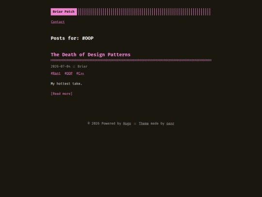 tags/oop screenshot