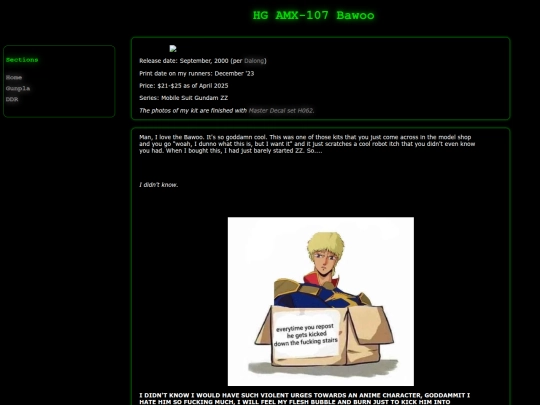 gunpla/kitreviews/hgbawoo/hgbawoo screenshot