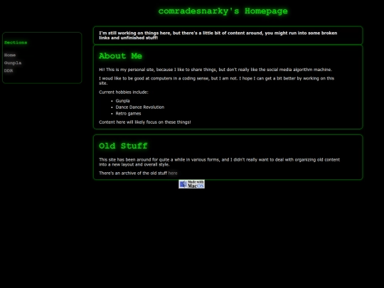 index screenshot