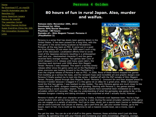 oldarchive/P4G/P4G screenshot