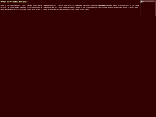 Freakylinks_Official_Site /content/www.freakylinks.com/freakopedia/MONSTE_1 screenshot