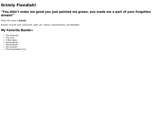 index screenshot