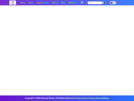 EtherealRealm/Portfolio screenshot