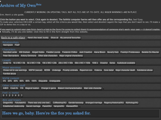 fic_compendium screenshot
