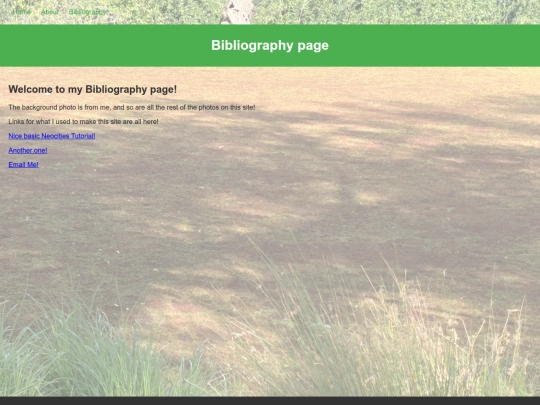 bibliographypage screenshot