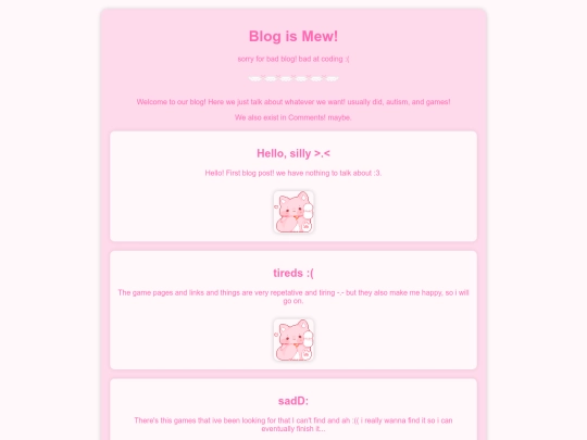 blog screenshot