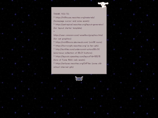 credits screenshot