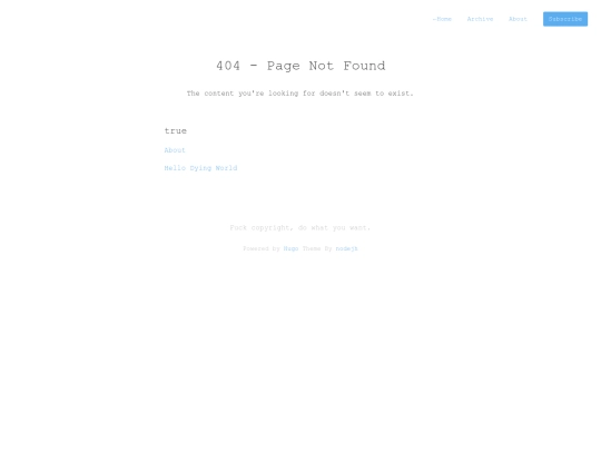404 screenshot