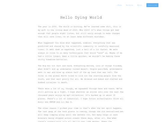 pages/hello-dying-world screenshot