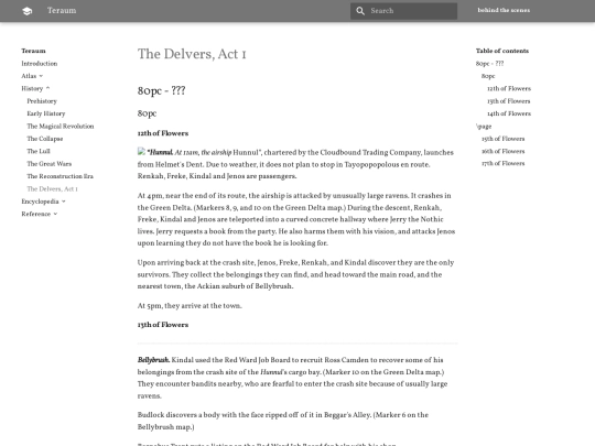 history/the-delvers-act-1 screenshot