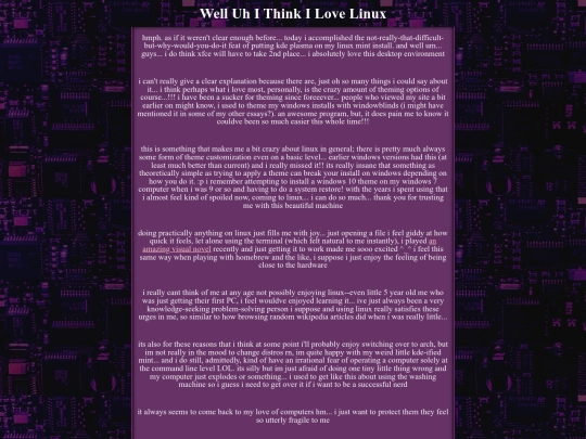essays/linuxbeginnings screenshot