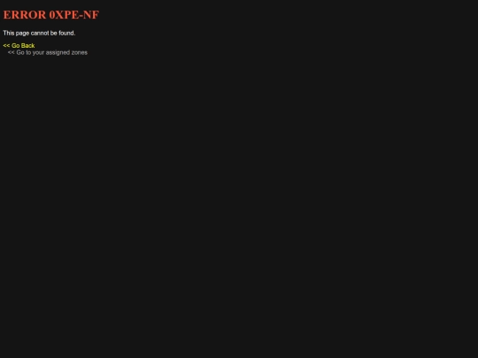 not_found screenshot