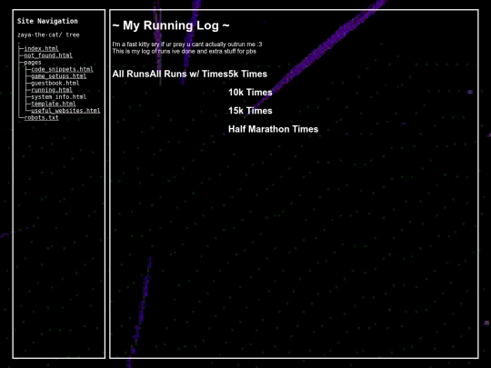 pages/running screenshot