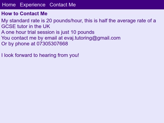 contactme screenshot