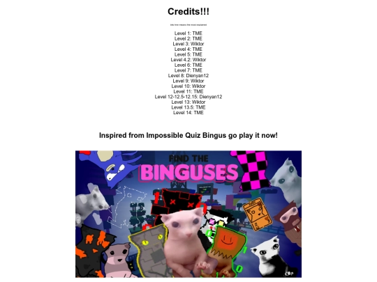 credits screenshot