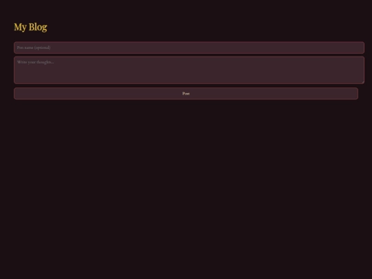 blog screenshot