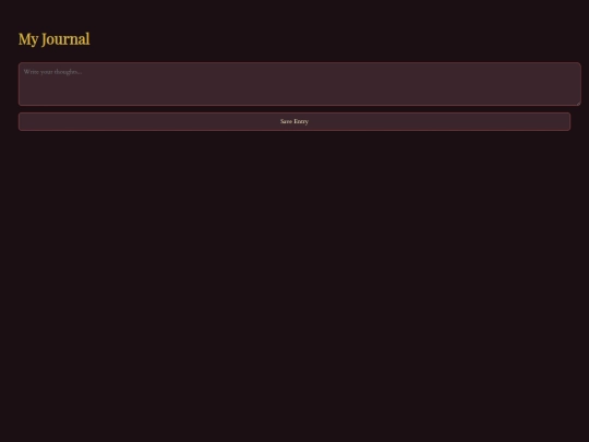 journal screenshot