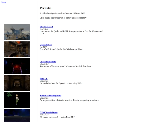 portfolio screenshot