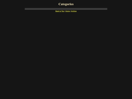 recipes/categories screenshot