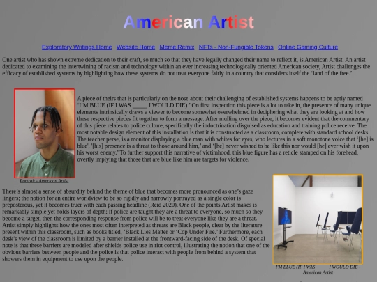 Midterm/AmericanArtist screenshot
