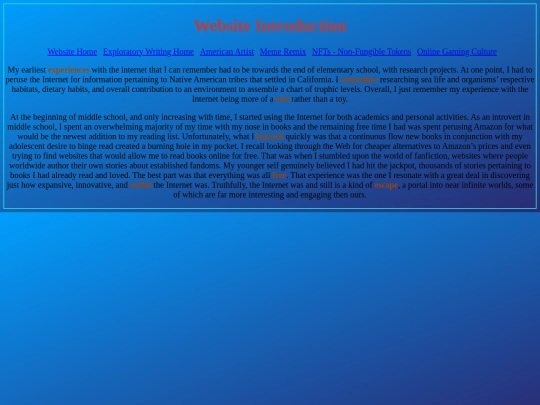 intro screenshot
