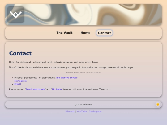contact screenshot