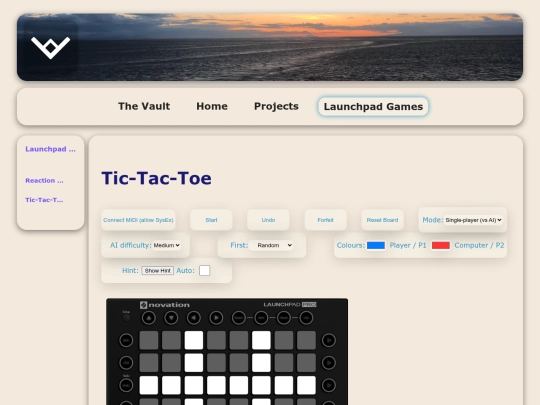 launchpadgames/tictactoe screenshot