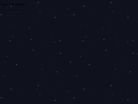 not_found screenshot