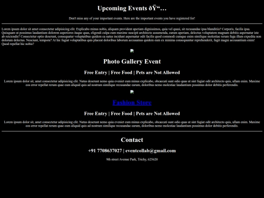 event/event screenshot