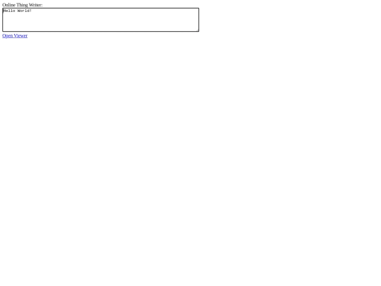 onlinething/writer screenshot
