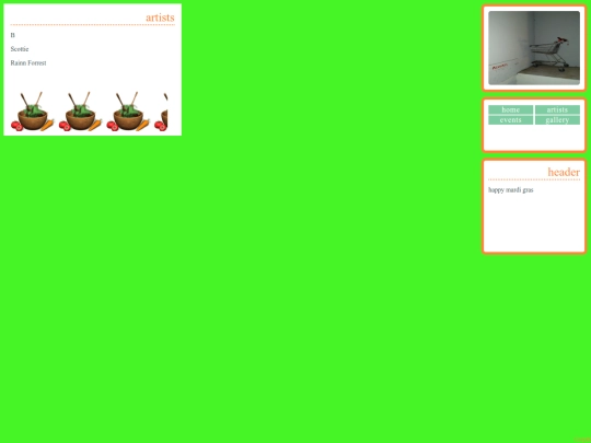 artists screenshot