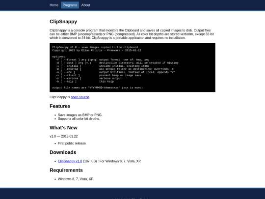 clipsnappy screenshot