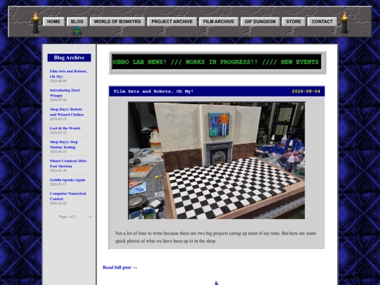 blog screenshot