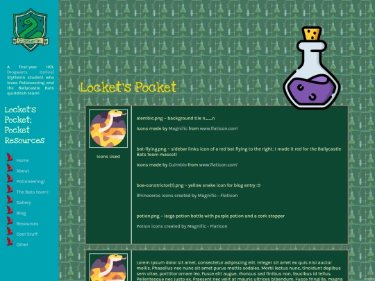 resources screenshot
