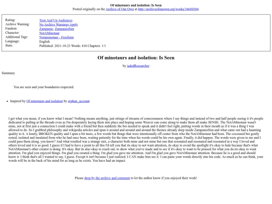 fanfictions/Of_minotaurs_and_isolation_is_seen screenshot