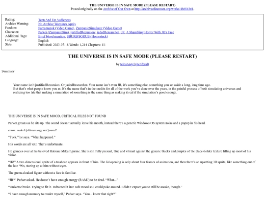 fanfictions/THE_UNIVERSE_IS_IN_SAFE_MODE screenshot