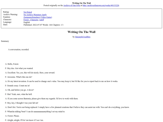 fanfictions/Writing_On_The_Wall screenshot