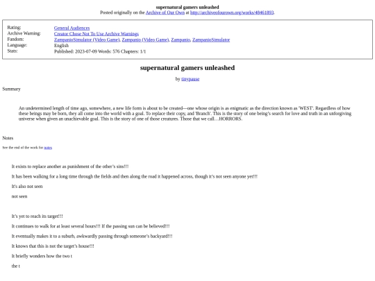 fanfictions/supernatural_gamers screenshot