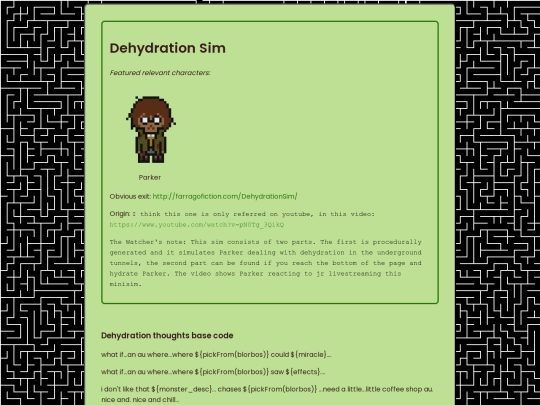 hiddenstories/dehydrationsim screenshot