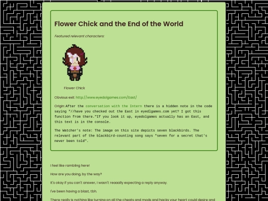 hiddenstories/flowerchickendoftheworld screenshot